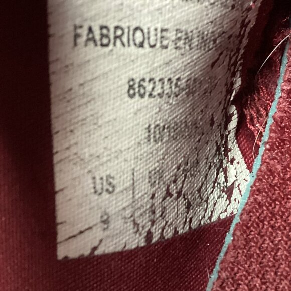 Nike Roshe Two Burgundy Floral Print Running Shoes 9 - Picture 10 of 11